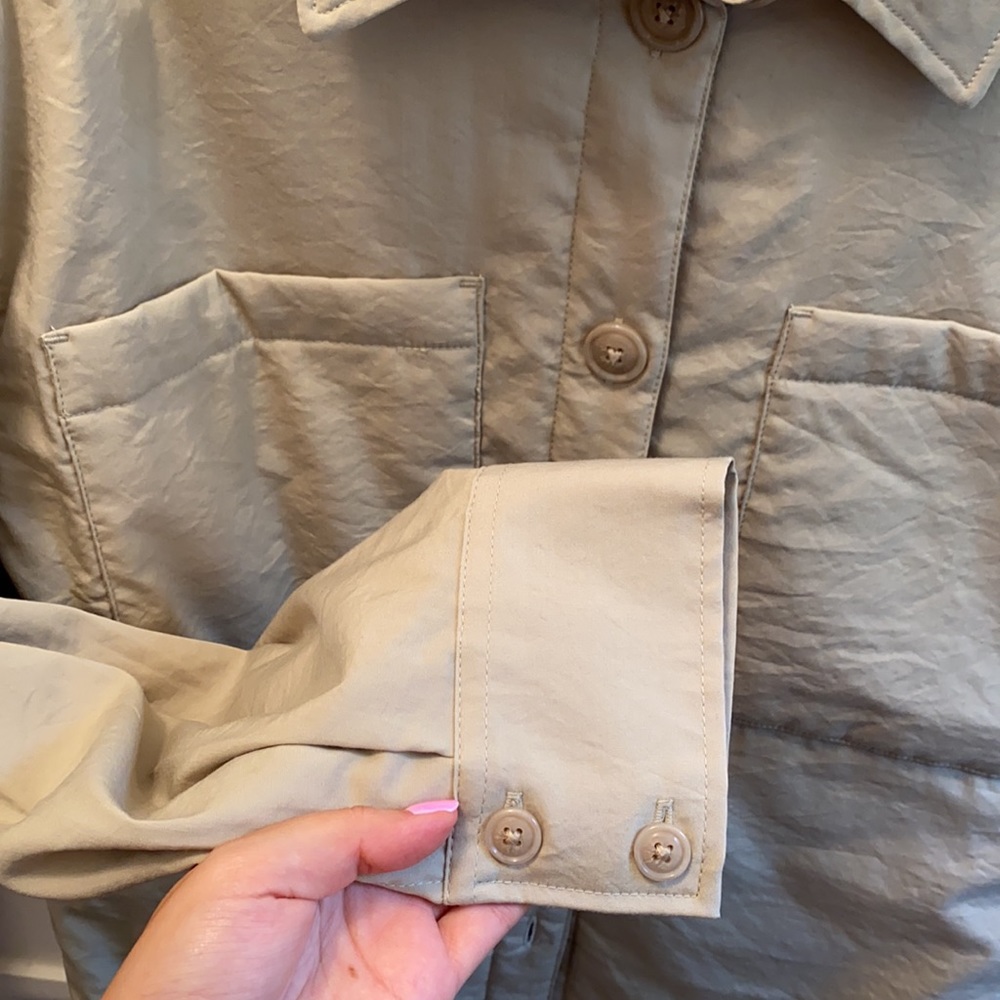 Tan Shacket - image 3